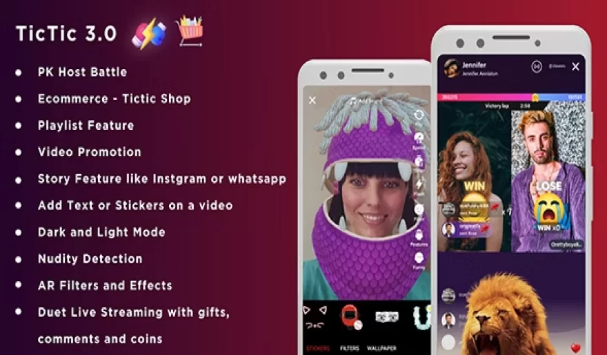 TicTic - Android media app for creating and sharing short videos - 9 April 2024